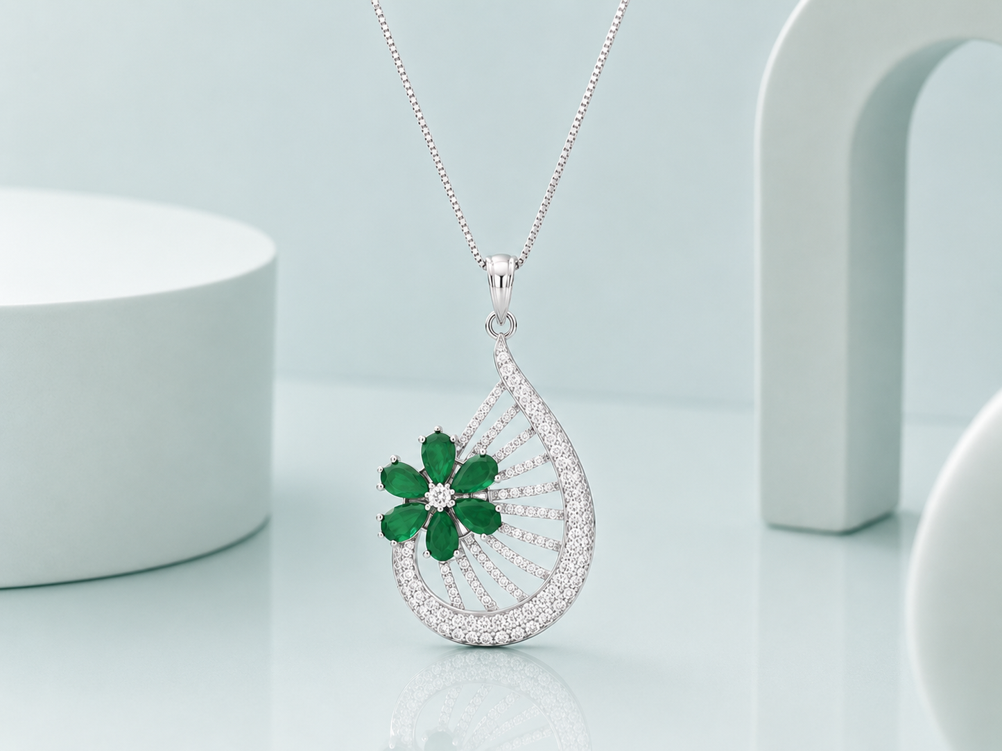 Paisley Bloom Pendant Set