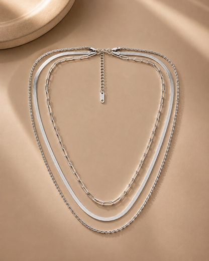 Multilayer Snake Chain Necklace