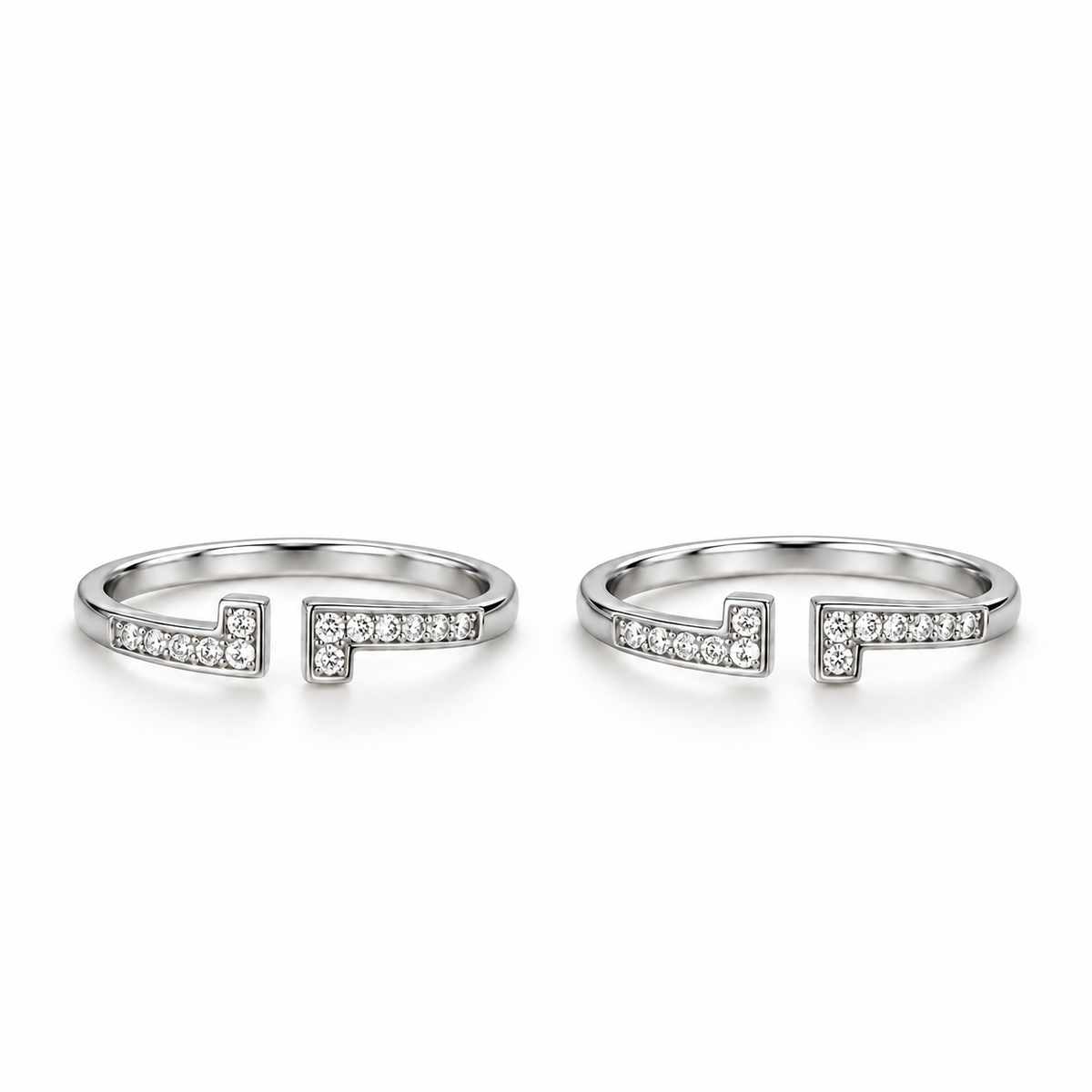 Simple Studded Toe Rings