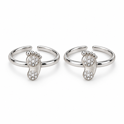 Laxmi Charan Toe Rings