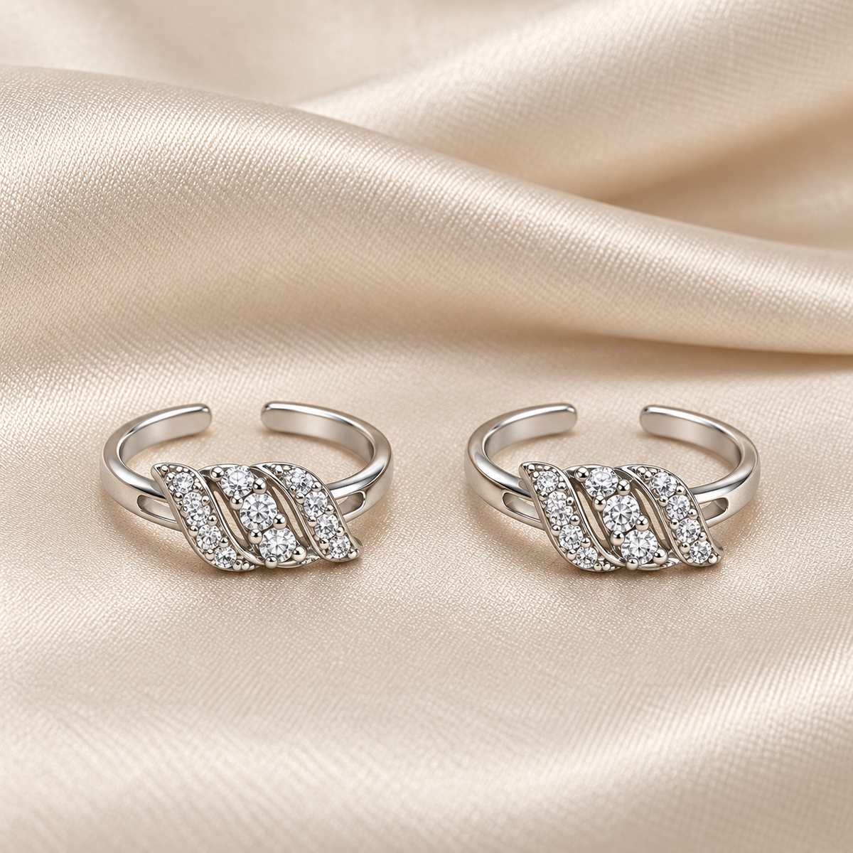 Multi layer Toe Rings