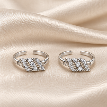 Multi layer Toe Rings