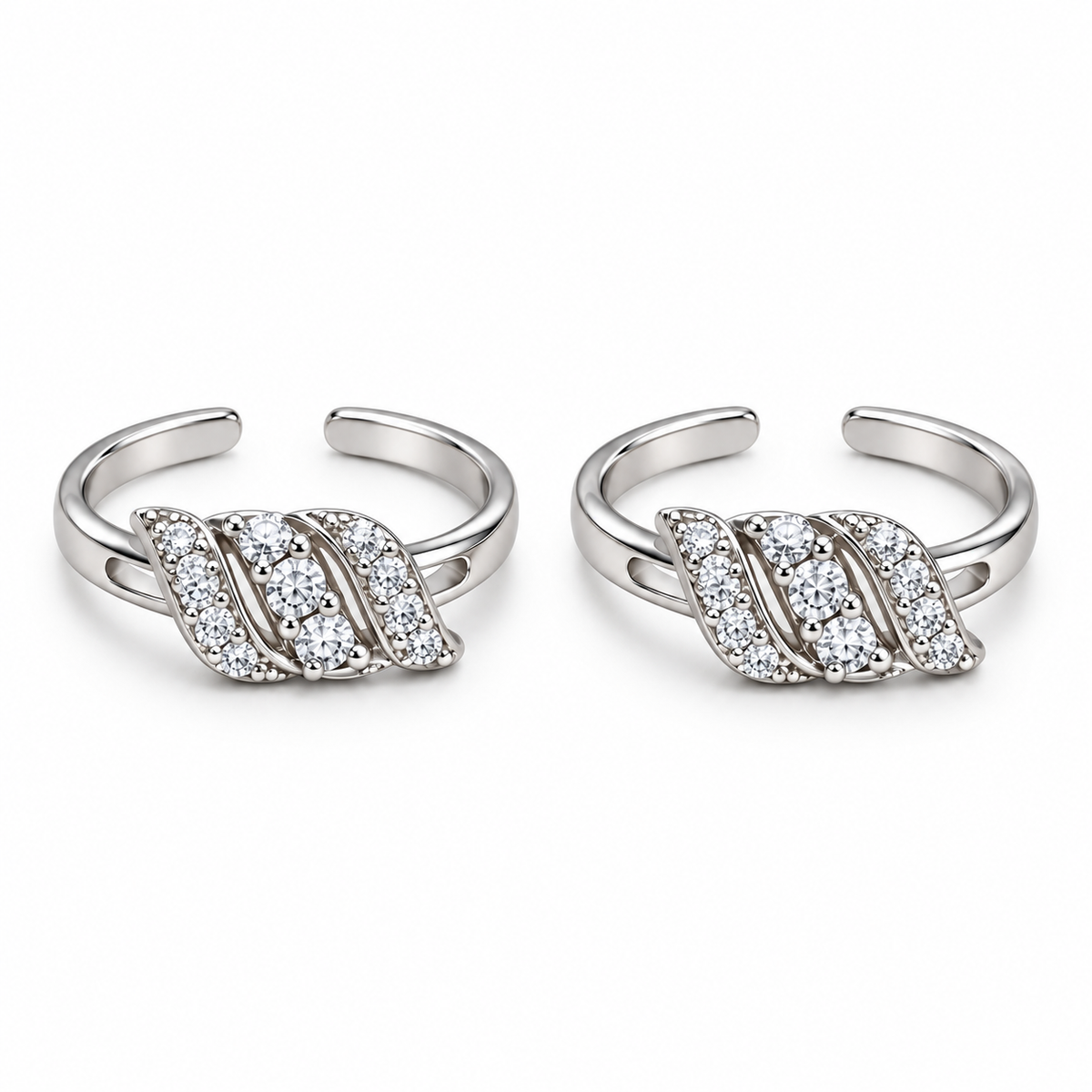 Multi layer Toe Rings