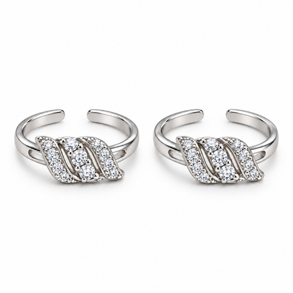 Multi layer Toe Rings