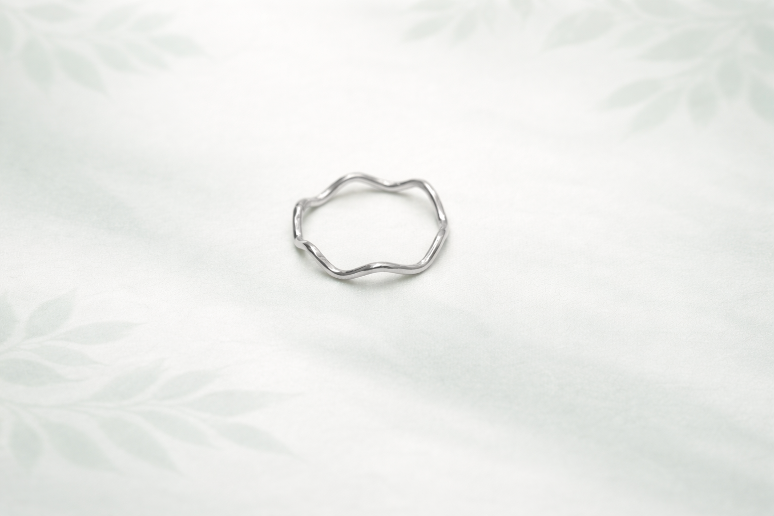 Handmade Zig Zag Silver Ring