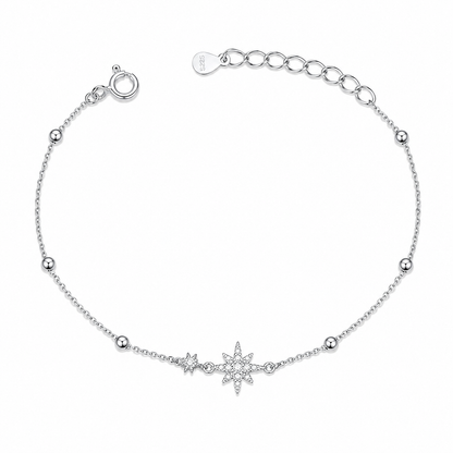 Silver Star Bracelet