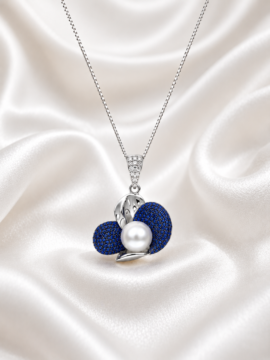 Blue Pearl Premium Pendant Set