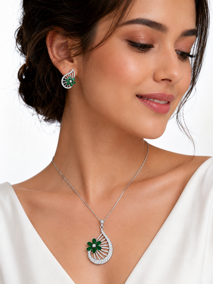 Paisley Bloom Pendant Set