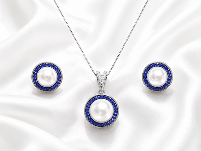 Round Pearl Premium Pendant Set