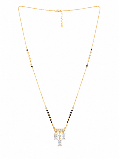 Three Solitaire Minimal Mangalsutra