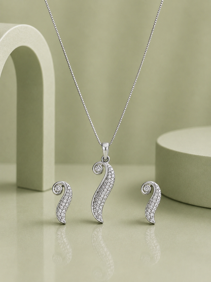 Wave Pendant Set