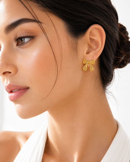 Bow Stud Earrings