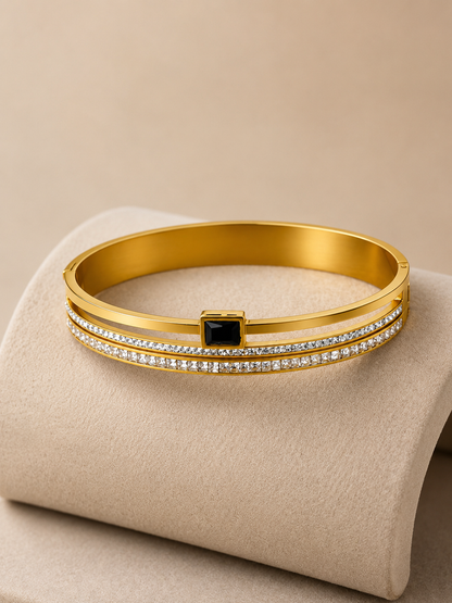 Studded Bangle Bracelet