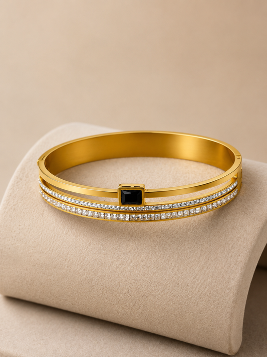 Studded Bangle Bracelet