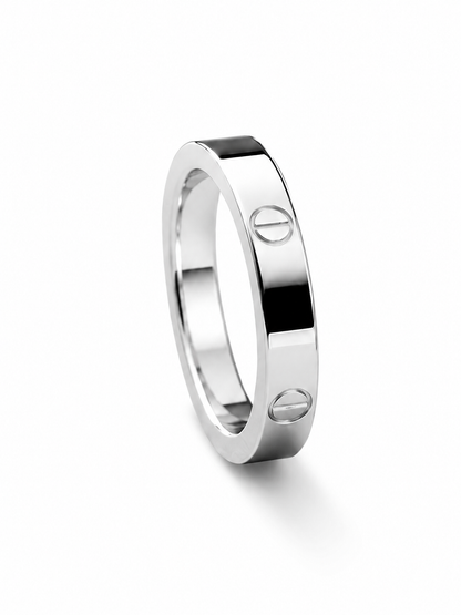 Cartier Silver Ring Band