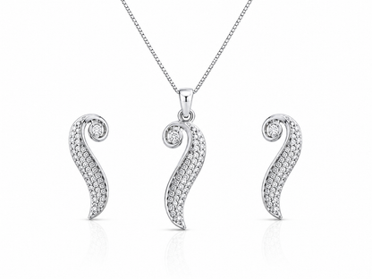 Wave Pendant Set