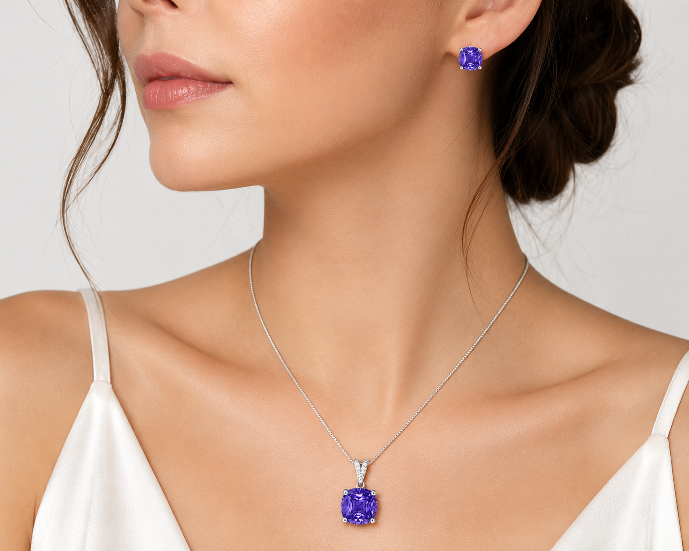 Purple Premium Pendant Set