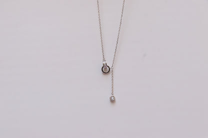 Double Ring Minimal Pendant