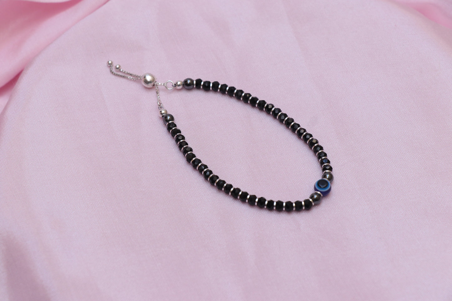 Nazariya Single Silver Anklet