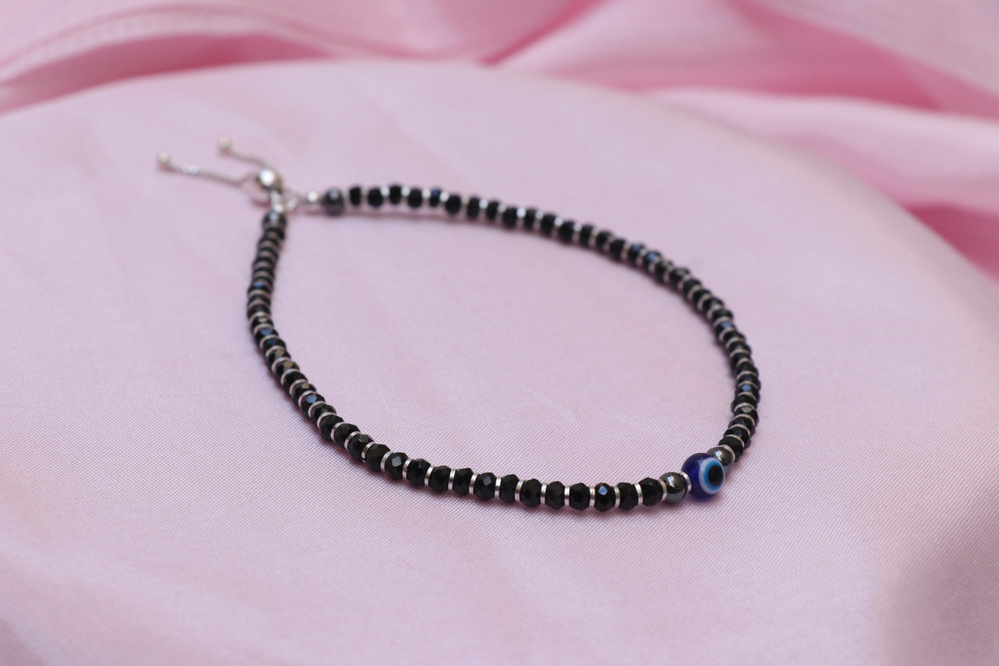 Nazariya Single Silver Anklet