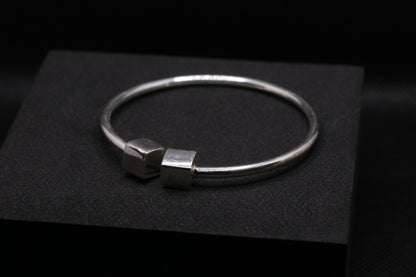 Plain Silver Bracelet