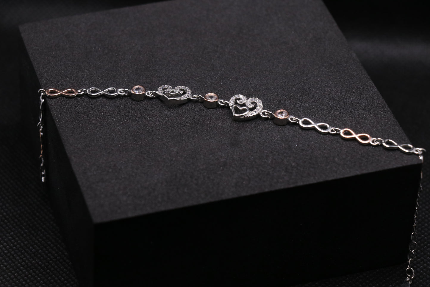 Love Infinity Chain Bracelet