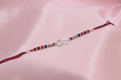 Ganesh Ji Silver Rakhi