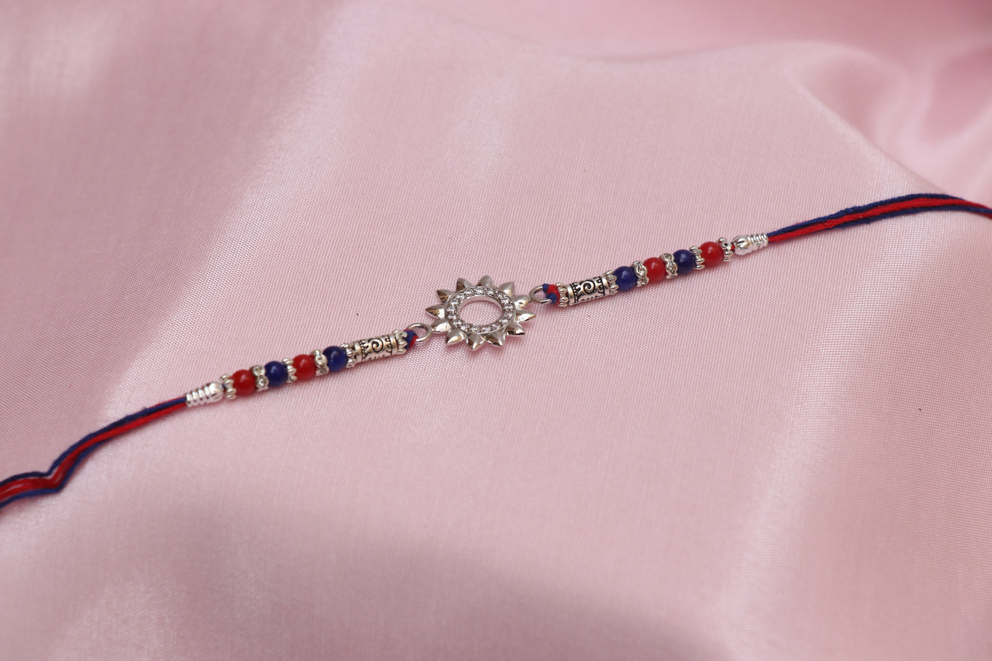 Surya Silver Rakhi