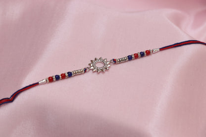 Surya Silver Rakhi