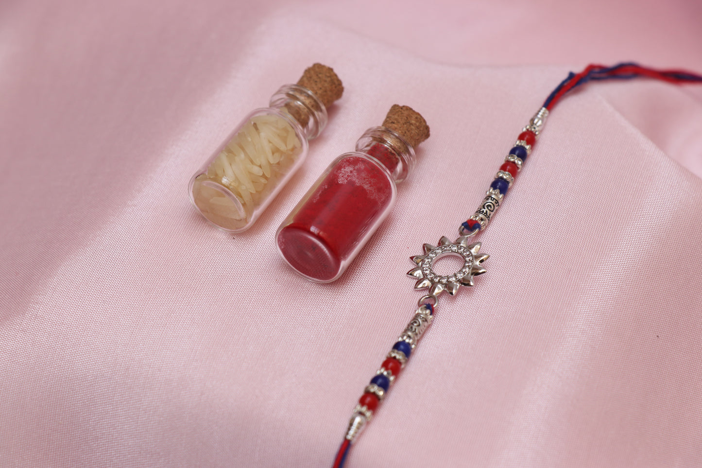Surya Silver Rakhi