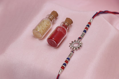 Surya Silver Rakhi