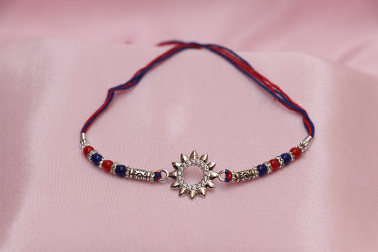 Surya Silver Rakhi