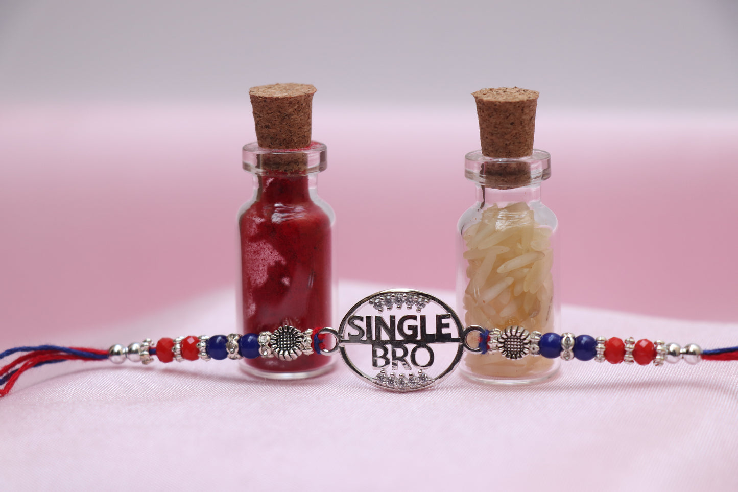 Single Bro Silver Rakhi