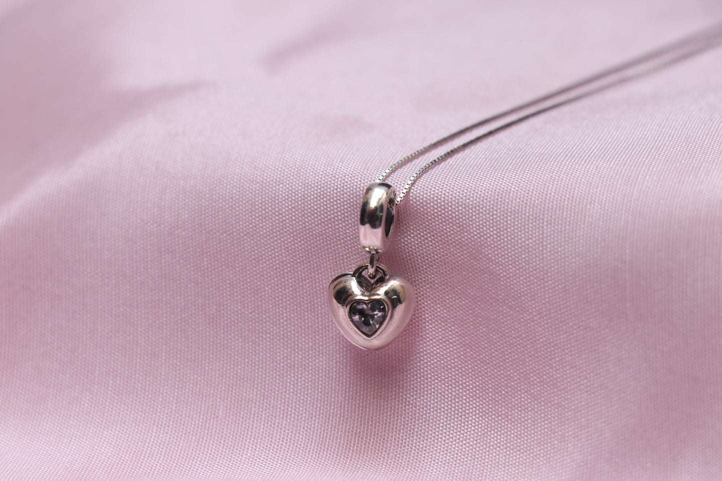 Love You & Me Minimal Pendant