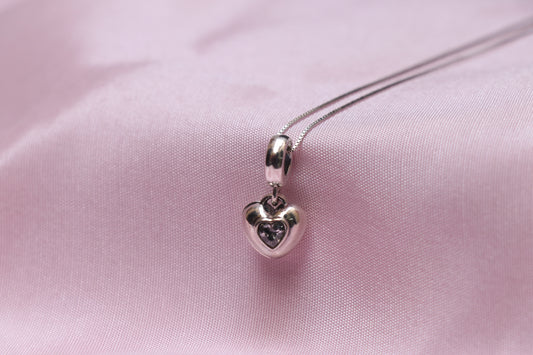 Love You & Me Minimal Pendant