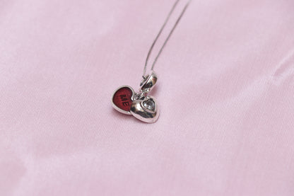 Love You & Me Minimal Pendant