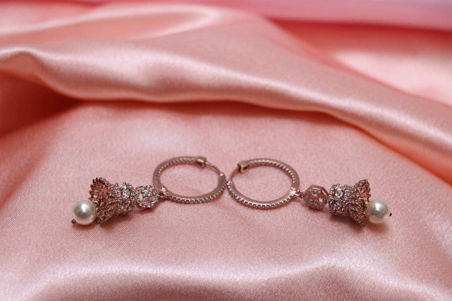 Rose Gold Hoop Earrings