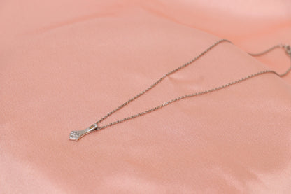 Diamond Studded Minimal Pendant