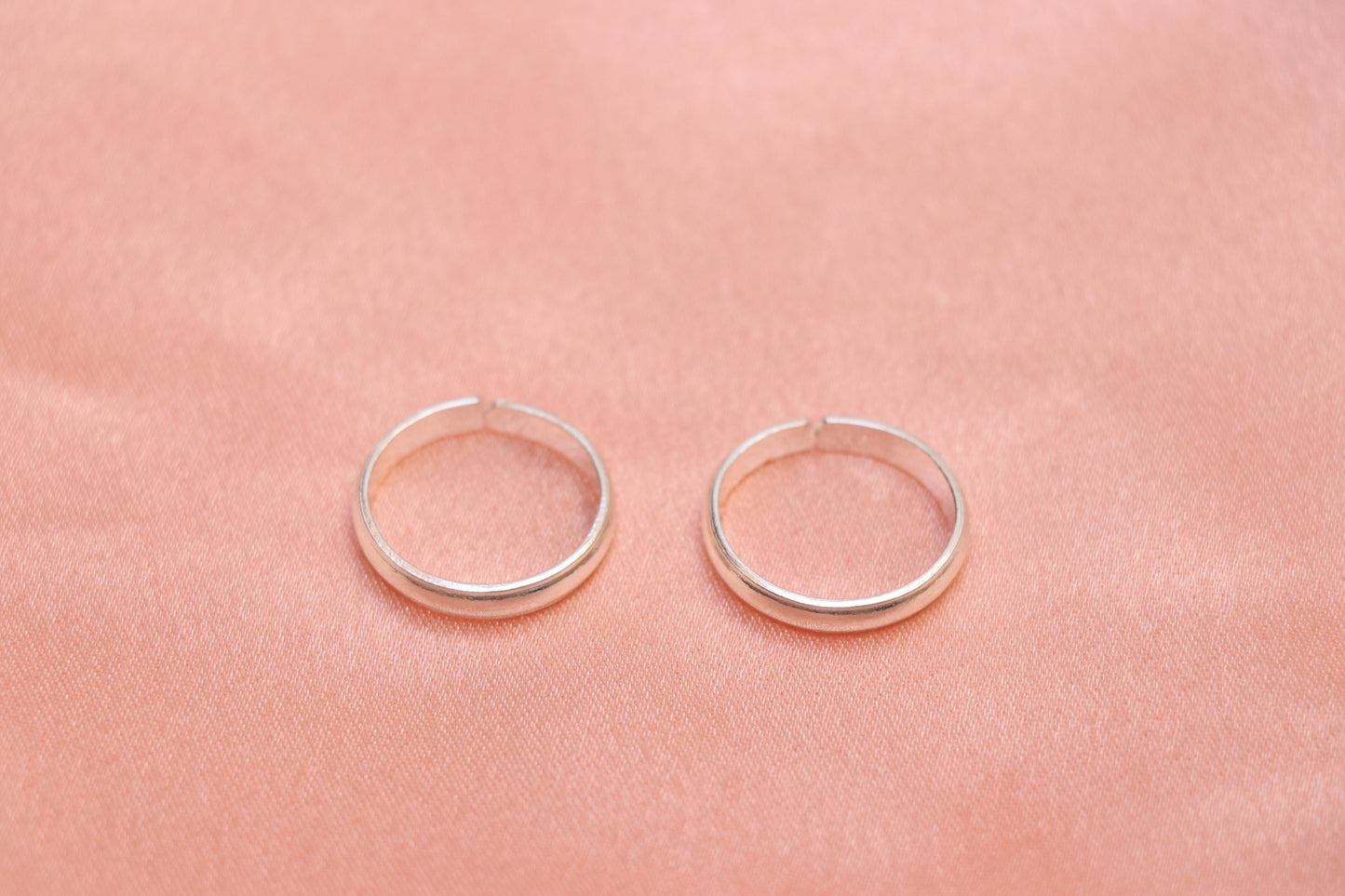 Handmade Plain 925 Silver Toe Rings