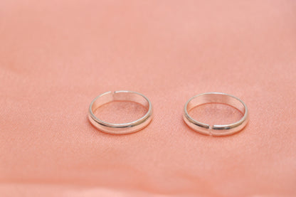 Handmade Plain 925 Silver Toe Rings