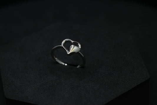 Heart Silver Ring