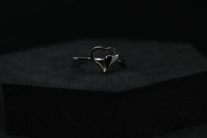 Heart Silver Ring