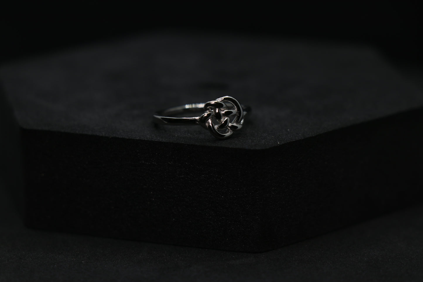 Loop Plain Silver Ring