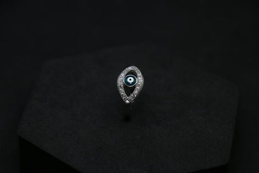 Evil Eye Silver Ring