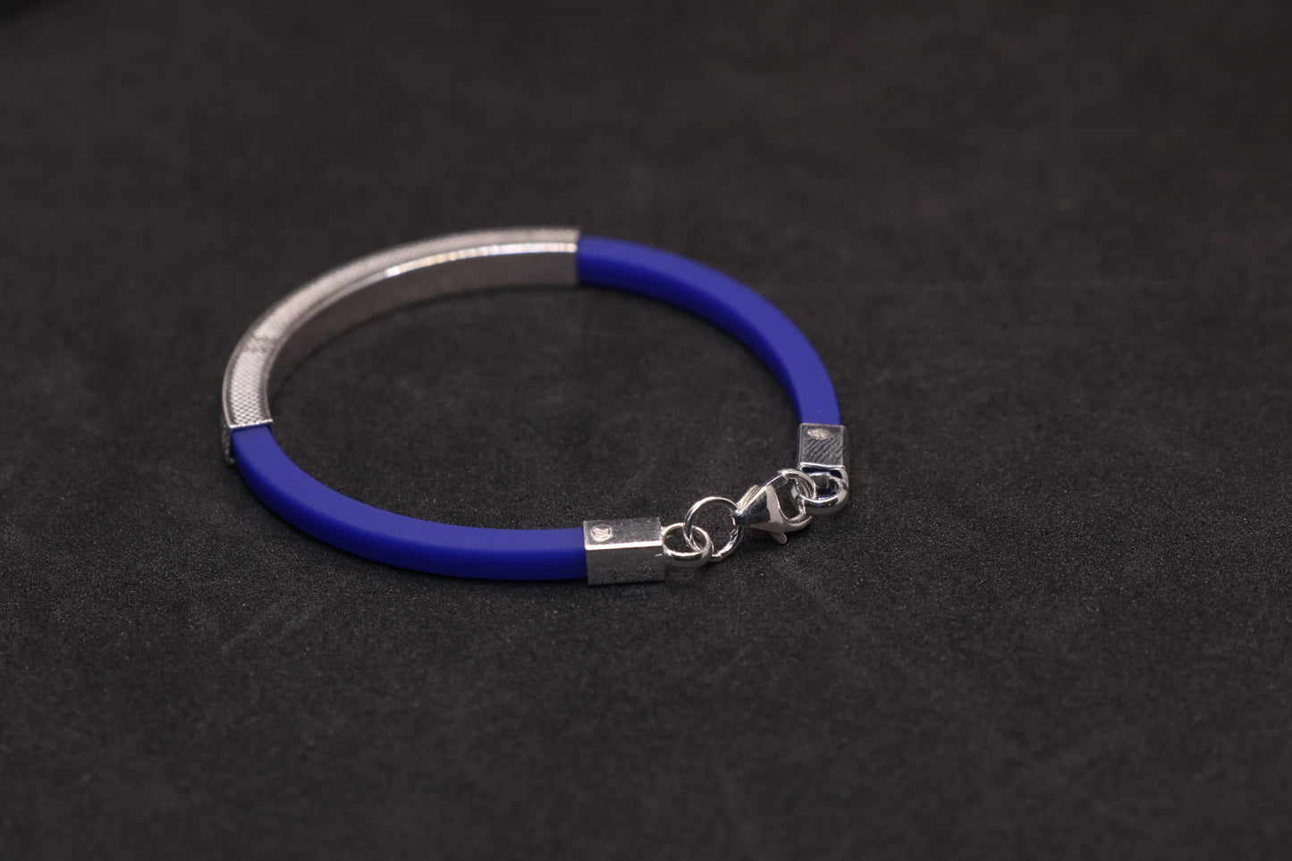 Blue Silver Bracelet For Kid