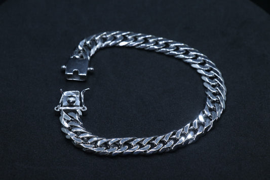 Link Chain Silver Bracelet