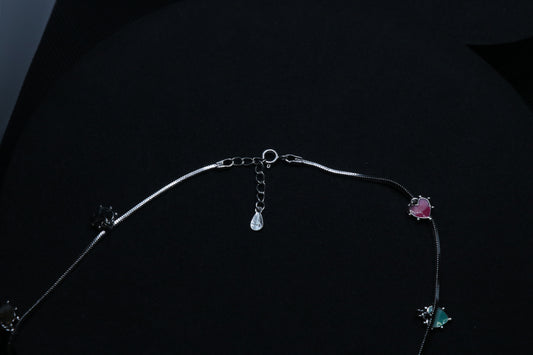 ButterFly Baby Silver Anklet