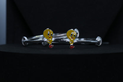 Tweety Silver Baby Kada