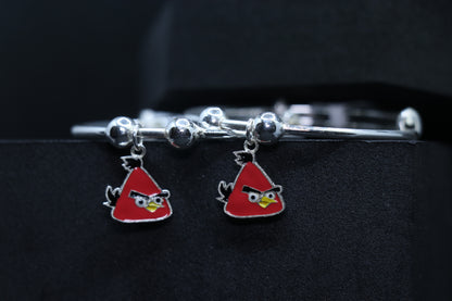 Angry Bird Silver Baby Kada