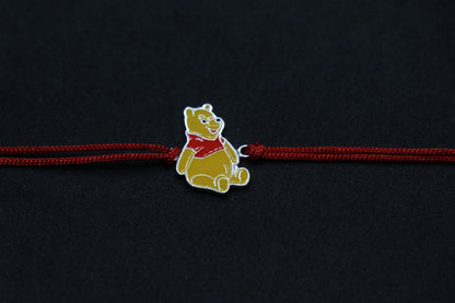 Pooh Bear Silver Rakhi